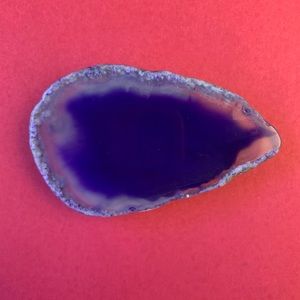 Agate stone phone stand handmade